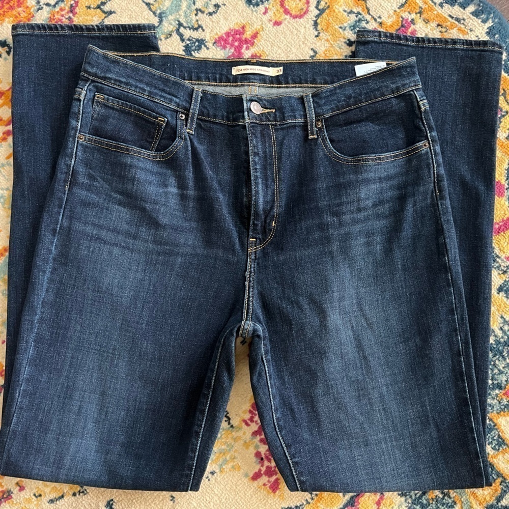 Levi’s 724 High Rise Straight - Picture 2 of 7